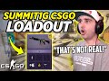 Summit Reacts to 1G LOADOUT in CSGO...