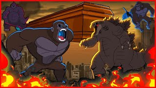Godzilla VS Kong Has A Happy Ending - Coffin Dance Song Meme Cover