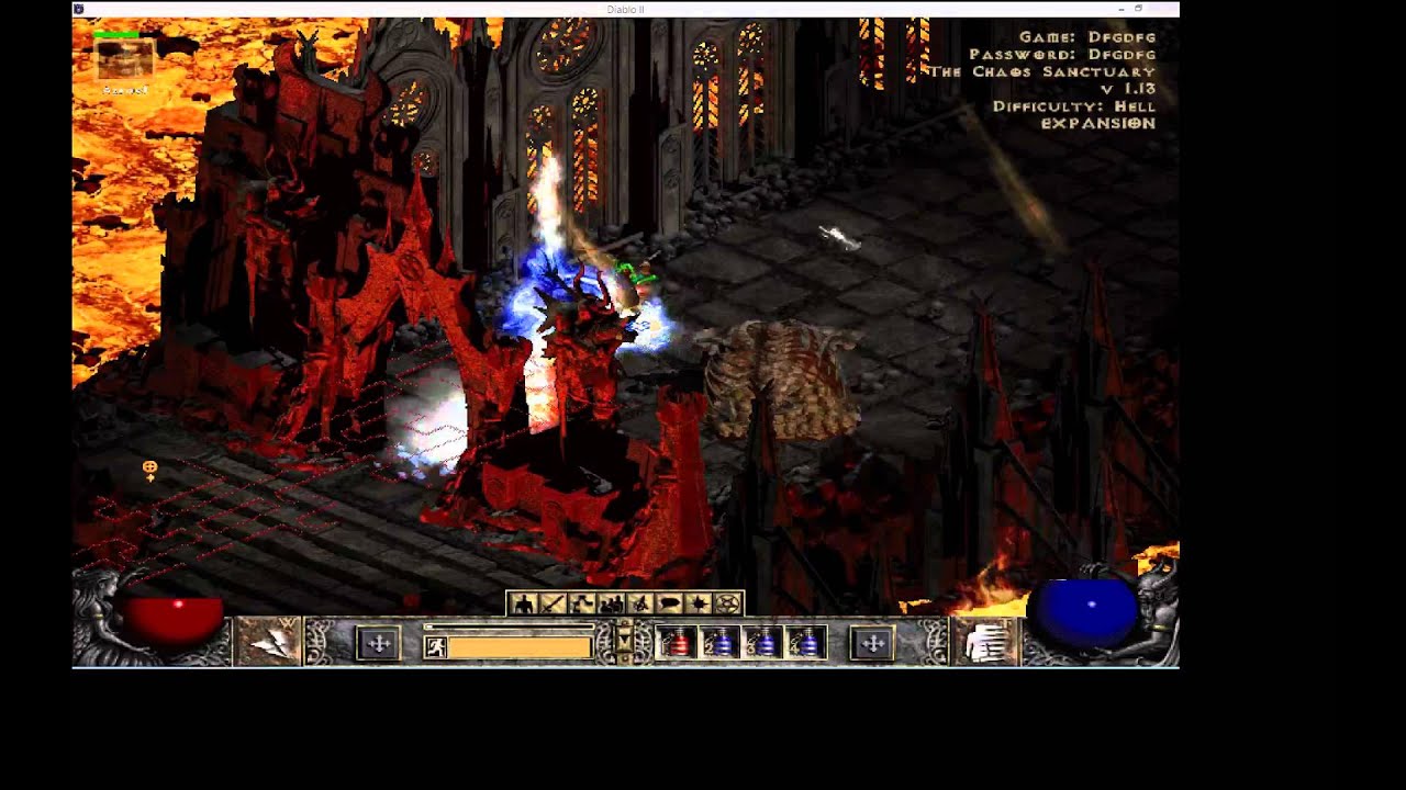 Diablo 2: Nova sorceress 200 FCR gameplay - YouTube Gaming