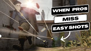 When Csgo Pros Miss The Easiest Shots In 2023