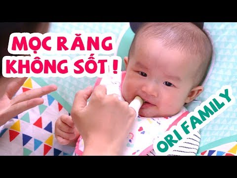 Mẹo giúp bé mọc răng không sốt của Mẹ Ori | Ori Family VLOG 18