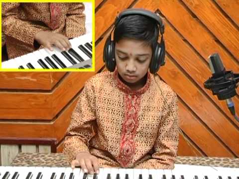 sri veena vani amogh playing bum bum bole