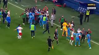 USA vs Iran players fighting in football world cup match 2022 | 6 players red ca