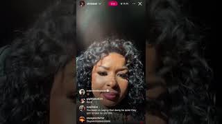 Chrisean Rock & Tesehki Go Back And Forth On Ig Live Over Abuse Allegations 10.21.2025