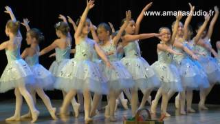 Ecole de danse Amana Studio - spectacle 2017 - danse classique Initiation 1 - 6 et 7 ans
