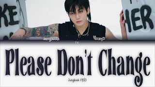 Jungkook Please Don't Change (Feat. Dj Snake) [Перевод На Русский Color Coded Lyrics]