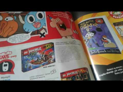 Magazyn Cartoon Network Z Super Prezentem Płyta Lego Ninjago