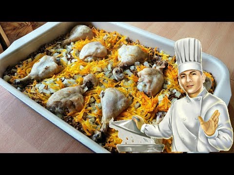 Курица с гречкой в духовке Курица с гречкой в духовке
