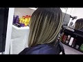 Corte feminino long Bob medição correta para não errar!com franja lateral