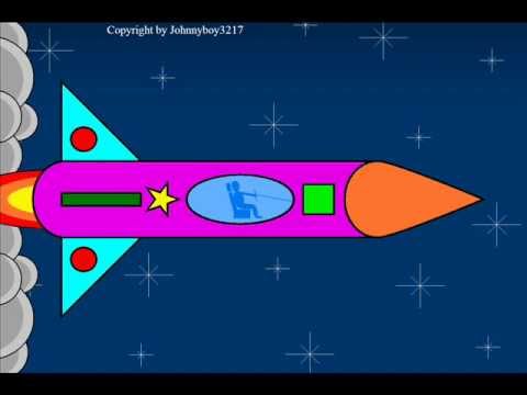 a shape rocket ship