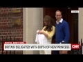 Duchess of Cambridge gives birth to a princess