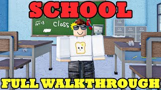 Project Escape Room How To Escape School Full Walkthrough Roblox