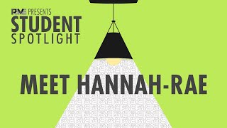 PAVE Student Spotlight - Meet Hannah-Rae Ernst
