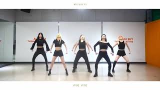 Everglow Dun Dun Dance Practice Loop 4 Minutes Mirrored