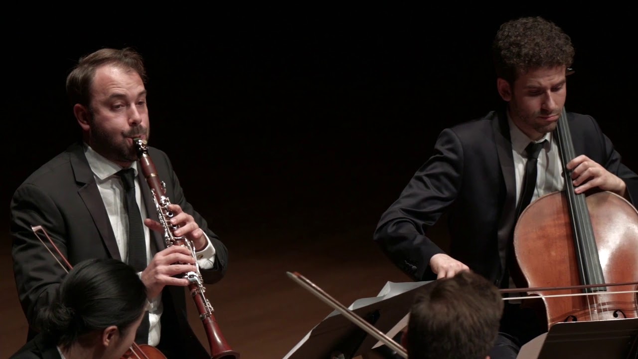 Schumann/Busoni, Abendlied for clarinet & string quartet (Lonquich, Kenney, Lee, Amory, Canellakis)