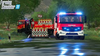 LS22 - Jahrhunderthochwasser in Waldstetten! 🌊 Großeinsatz für die Feuerwehr V12