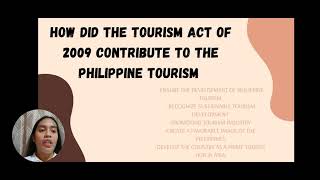 Tourism Act No. 9593