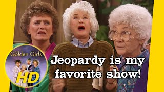 Both Blanche & Dorothy Audition For Jeopardy To See Alex Trebek. - Den Girls Hd