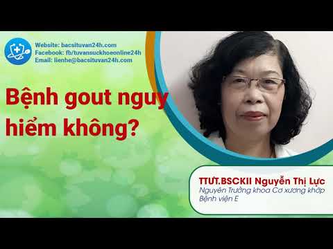 Bệnh gout nguy hiểm không?