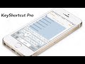KeyShortcut Pro: add real keyboard shortcuts to iO
