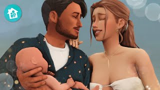 EP 1O - home birth & spend a day at work with Rahul!  - The Sims 4 - Growing Tog
