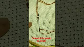 Cómo Iniciar Punto De Cruz