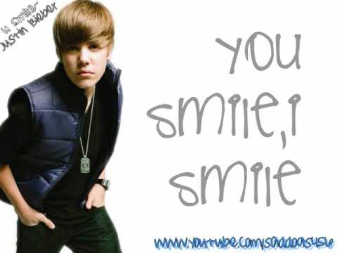 Justin Bieber-U Smile [LYRICS*][OFFICIAL Studio Version]!