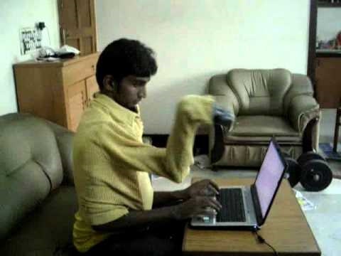 csk fan with robo arm csk ku whistle podu