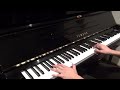 Coldplay - Don't Panic (piano cover) improved version