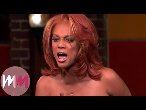 Top 10 Tyra Banks Moments on Americaโs Next Top Model