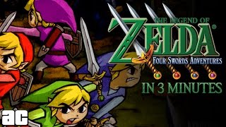 The Zelda Four Sword Storyline Explained In 3 Minutes Zelda Animated