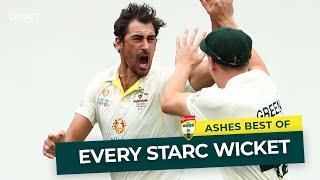 Best Of The 2021-22 Ashes Every Mitch Starc Wicket Kfc Top Deliveries
