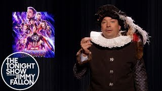 Jimmy Recaps Mueller, Avengers and More News as William Shakespeare