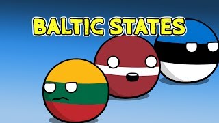 Poland anger issues | Baltic states - Countryballs