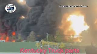 Security Cameras Capture Ups Plane Crash Near Louisville Airport