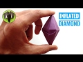 INFLATED DIAMOND - DIY Origami Tutorial by Paper Folds ❤️