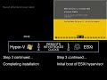 HyperV Vs. VM Ware ESXi side by side comparison