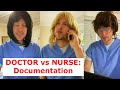 Doctors vs. Nurses: Note Writing