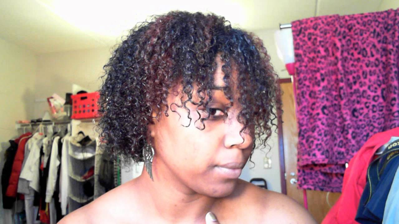 Natural Hair: 3c/4a Length and texture 2 yrs. natural - YouTube