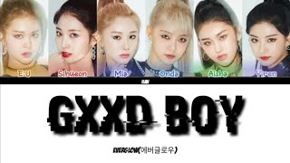 EVERGLOW - 'GxxD BOY' Lyrics [Color Coded Han/Rom/Eng]