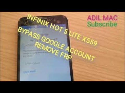 infinix x559 hot 5 Lite Remove FRP, bypass google infinix x559 hot 5 Lite Remove FRP, bypass google