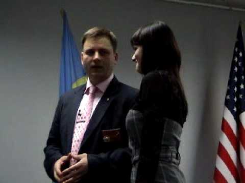 Interview at Annual Speech Contest, in EBA