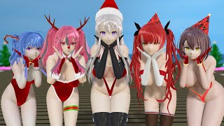 Mmd Azur Lane R18 Kimagure Mercy - Enterprise, Honolulu, St. Louis, Bremerton, Baltimore