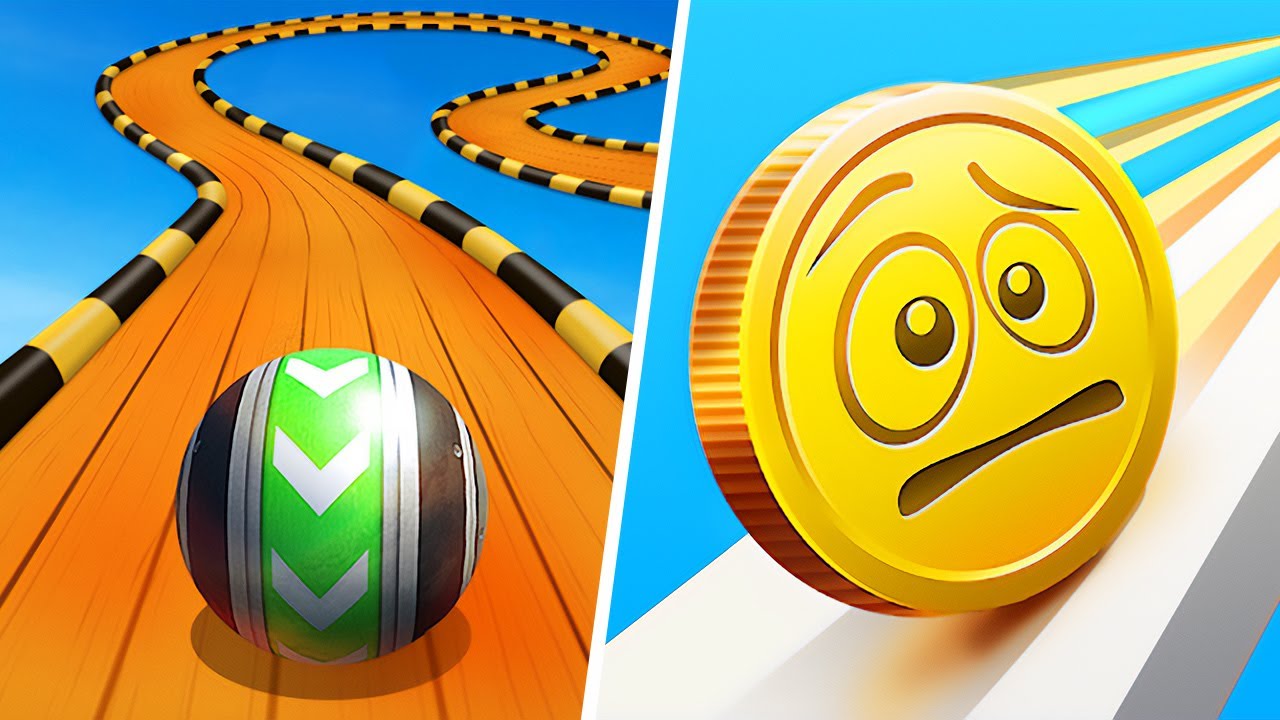 Sky Rolling Balls | Coin Rush – All Level Gameplay Sky Rolling Balls | Coin Rush – All Level Gameplay