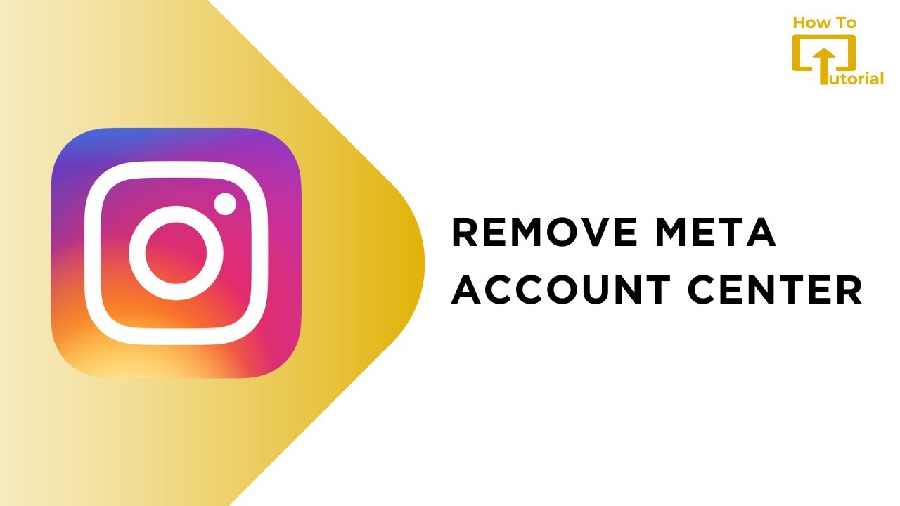 How To Remove Meta Account Center From Instagram How To Remove Meta Account Center From Instagram