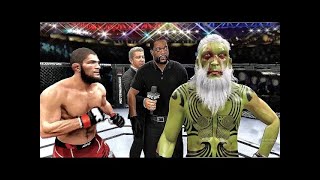 Khabib Nurmagomedov Vs. Fighter Nekrophos - Ea Sports Ufc 4 - Cpu Vs Cpu Thai