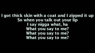Watch Diggy Simmons What You Say To Me video