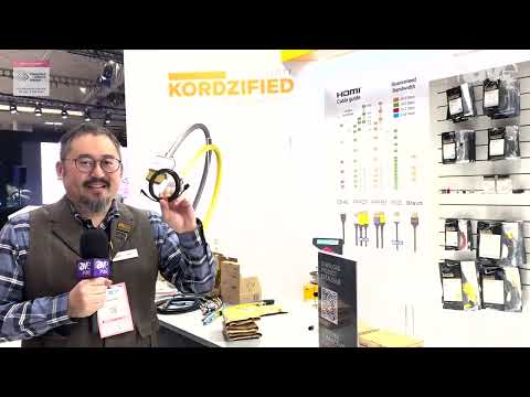 ISE 2024: Kordz Is Now Selling Its Patch Cords in 10-Count Perforated, Tear-Off BeltPaks