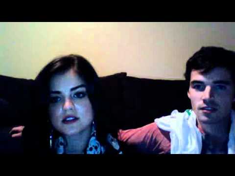 Lucy Hale Ian Harding Ustream 2012 2 2 Part 4 Lucy Hale Ian Harding Ustream 2012 2 2 Part 4