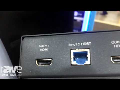 Integrate 2016: Kramer Adds Its VM-214DT HDBaseT Switcher